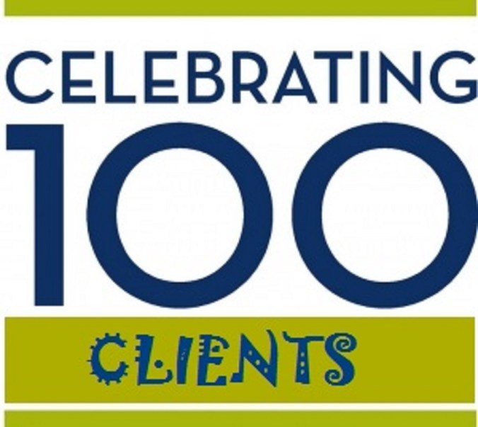 Celebrating 100 Clients!!