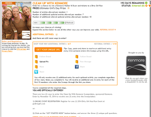 $4,450 - Ultimate Girl's Day Prize